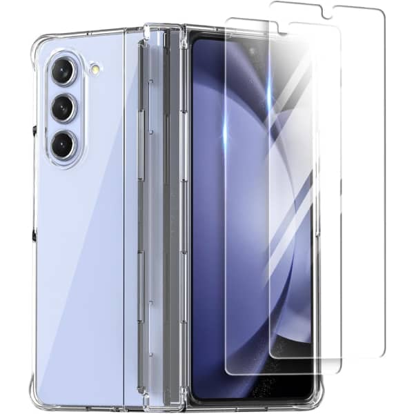 محافظ صفحه نمایش ۲ عددی Araree مدل Core Tempered Glass مناسب Galaxy Z Fold 4, Z Fold 5