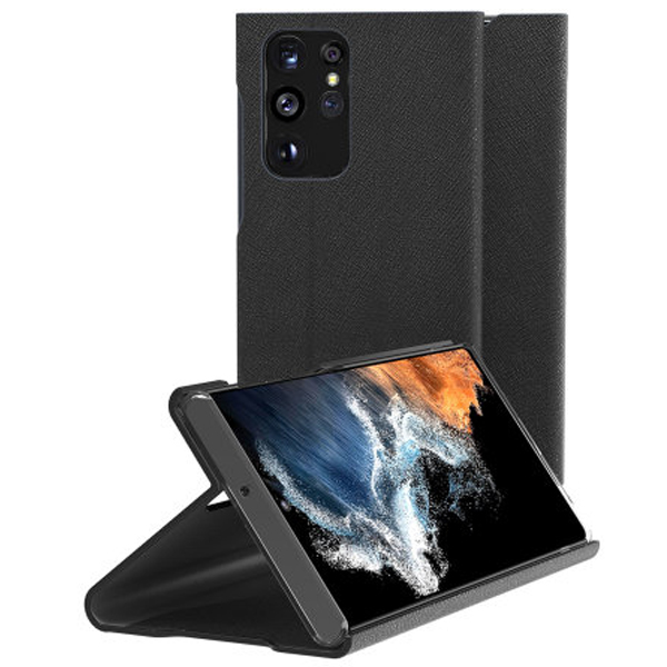 قاب استند دار چرمی Araree مدل Bonnet سامسونگ Galaxy S22 Ultra