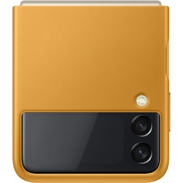 قاب گوشی چرمی سامسونگ مدل Leather Cover EF-VF711 مناسب Galaxy Z Flip3