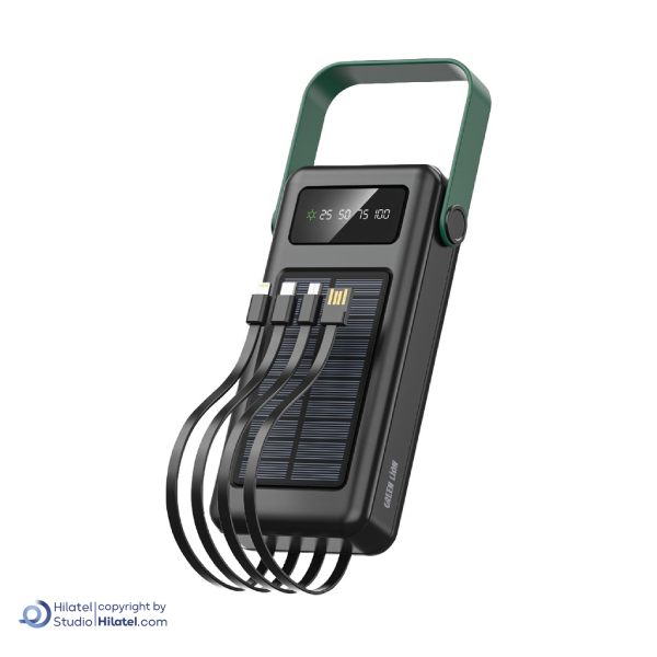 پاوربانک خورشیدی 30000 میلی آمپر ساعت گرین لاین مدل سولار مکس GL-PB72