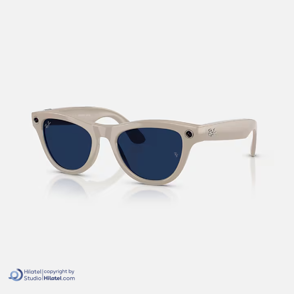 عینک هوشمند متا ری بن مدل Meta Skyler RW4010  با لنزSapphire Transition