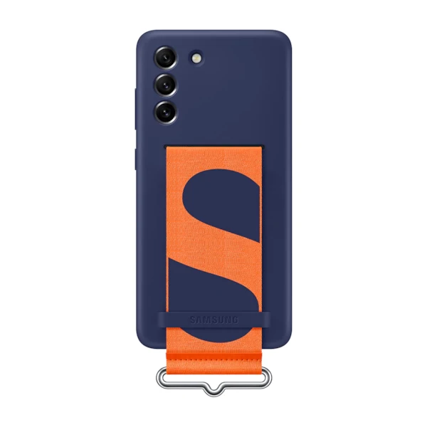 قاب گوشی سامسونگ مدل Silicone Cover With Strap EF-GG990 مناسب Galaxy S21 FE 5G